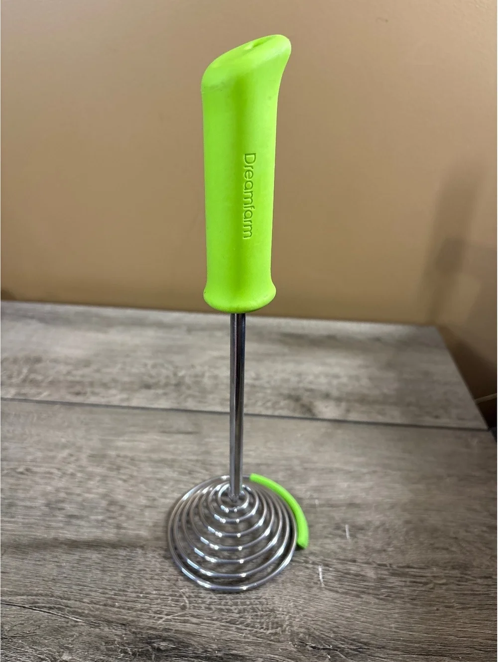 Dreamfarm Potato Masher with Green Handle
